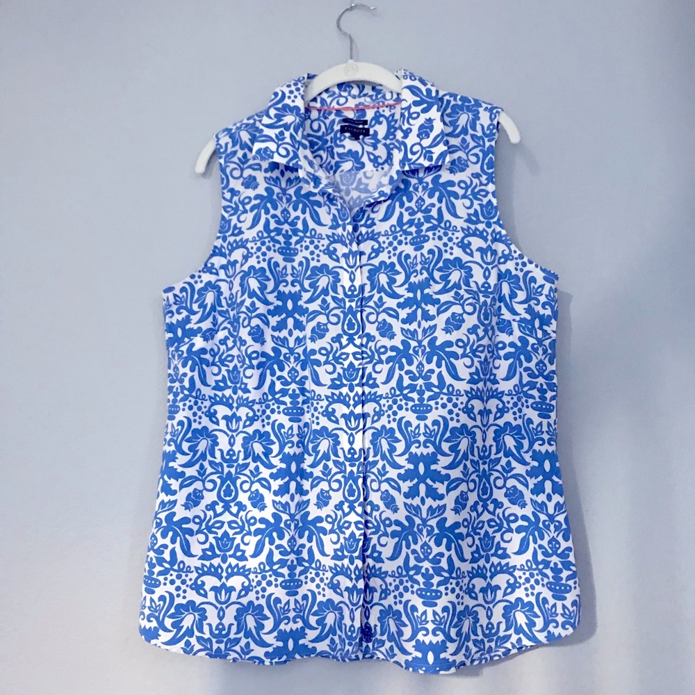 Talbots Sleeveless Blouse